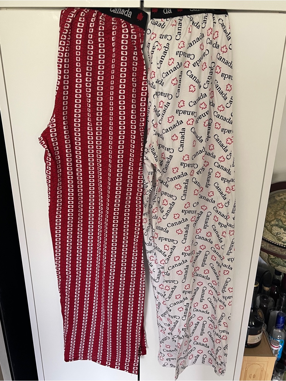 Canada Graphic Lounge Pants - Red & White